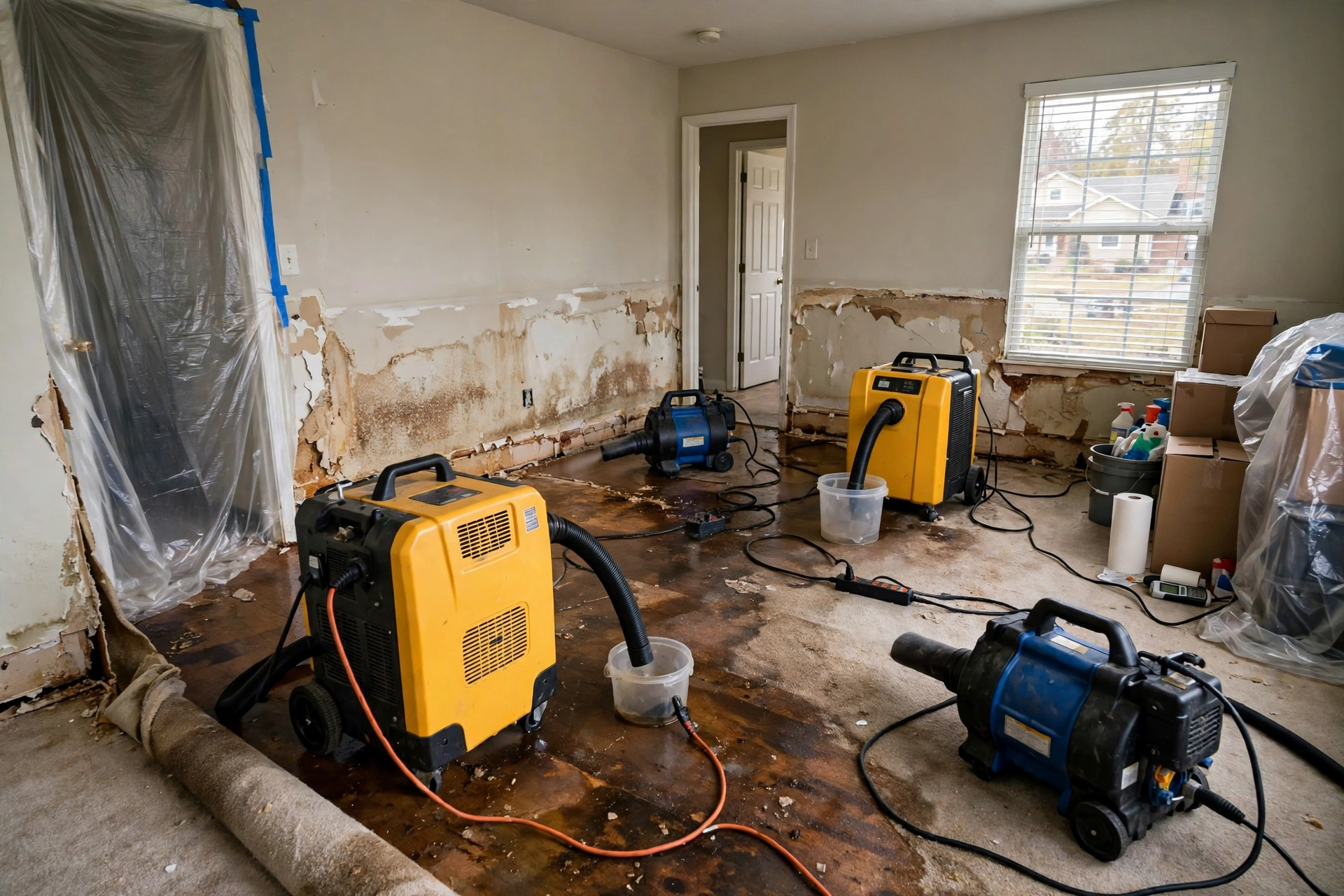 Removal and drying in McKinney, TX